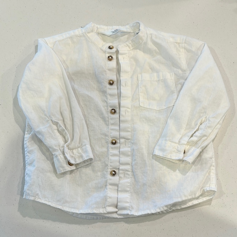 H&M Classic White Kids Shirt